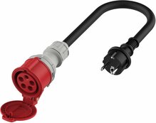 Elektriauto adapter Platinet EVA11C35S, CEE 16A (F) - Schuko 16A (M)