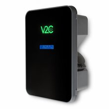 Elektriauto laadimisjaam V2C, Type 2, 22 kW, 3 faasi, ekraaniga, dünaamiline tasakaalustus
