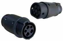 Elektriauto adapter Duosida Type 1 (Male) - Type 2 (Female)