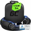 Elektriauto laadimiskaabel Green Cell EVKABGC03, Type 2, 11 kW, 3,5 m, must