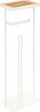 Tualettpaberihoidja 5five Simply Smart Stand, 18 x 13 x 59.2 cm, riiuliga