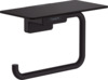 Tualettpaberihoidja riiuliga Hansgrohe AddStoris 41772670, 15 x 8 cm, matt must
