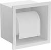 Tualettpaberihoidja Mexen X-Wall-P 1923, 16.2 x 9.2 x 16.2 cm, valge