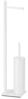 Tualettpaberi hoidja ja WC-hari Gedy Trilly TR3222, 14 x 62.8 x 14 cm, valge