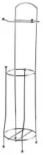 Tualettpaberihoidja Bisk One Basic 660x165x155 mm, kroomitud