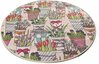 Vannitoa vaip Foutastic Flowepot, 140 cm