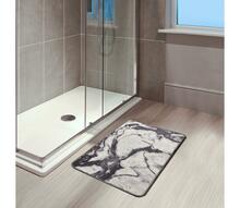 Vannitoa vaip Foutastic Marble, 60 x 40 cm, sinine/valge