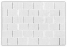 Vannitoa põrandamatt Foutastic Tile 581CAN1531, valge, 80 x 50 cm