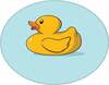 Vannitoa vaip Foutastic Canard Djt, 140 cm