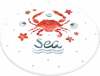 Vannitoa vaip Foutastic Crab Circle Djt 200