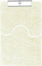 Vannitoavaipade komplekt AmeliaHome BATI, 50 x 80 cm + 40 x 50 cm, valge