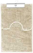 Vannitoavaipade komplekt Amelia Home Bati, 50 x 80 cm + 40 x 50 cm, beež, 2 tk