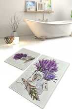 Vannitoavaipade komplekt Foutastic Purpura, 2 tk