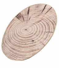 Vannitoa põrandamatt Foutastic Wood, 120 x 80 cm, beež