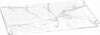Vannitoa vaip Douceur d`Interieur Marble, 75 x 45 cm, valge/hall