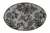 Vannitoa vaip Foutastic Lace, 120 x 80 cm, must