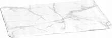 Vannitoa vaip Douceur d`Interieur Marble, 75 x 45 cm, valge/hall