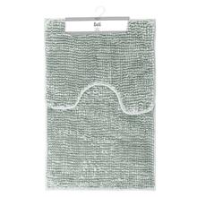 Vannitoavaipade komplekt AmeliaHome Bati, 50 x 80 cm + 40 x 50 cm, hall