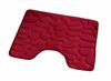 Vannitoavaip Memory foam Benedomo, 50 x 60 cm, burgundia