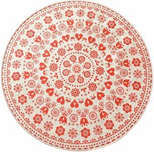 Vannitoa vaip Foutastic Venice, 100 cm, punane