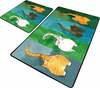 Vannitoamattide komplekt Foutastic Gatto Carino 359CHL2562, 100 x 60 cm, 2 tk