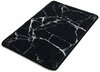 Vannitoa vaip Foutastic Marble, 60 x 40 cm, must-valge