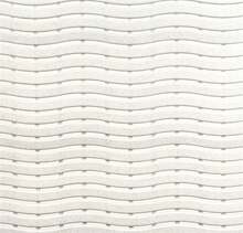 Vannitoa põrandamatt DYWANY USZCZOW 0816, 1500 x 60 cm, valge