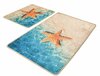 Vannitoamattide komplekt Foutastic Stella 359CHL2384, 2 tk, 100 x 60 cm, mitmevärviline