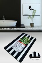 Vannitoa põrandamatt Foutastic Aloevera, 80 x 100 cm, mitmevärviline