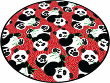 Vannitoa vaip Foutastic Pandam esuriit Circle Djt, 160 cm