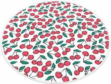 Vannitoa põrandamatt Foutastic Ciliegia Circle Djt, 80 cm