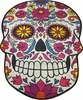 Vannitoa põrandamatt Foutastic Skull, 150 x 200 cm, mitmevärviline