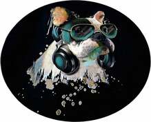 Vannimatt Foutastic Glasses Dog, 80 cm