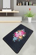 Vannitoa vaip Foutastic Blomst, 70 x 120 cm, mitmevärviline