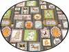 Vannitoa vaip Foutastic Callatte Circle Djt, 100 cm