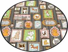 Vannitoa vaip Foutastic Callatte Circle Djt, 100 cm