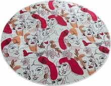 Vannitoa vaip Foutastic Faccia Djt, 120 cm