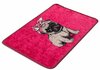 Vannitoa matt Foutastic Pink Pug, 359CHL1747, 60 x 40 cm, roosa