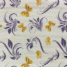 Vannitoa vaip Besk Bathmat Mix Color, 65 x 100 cm, valge/kollane/lilla
