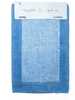 Vannitoa põrandamatt Saniplast Splash, 3FTA303110, 85 x 55 cm, sinine
