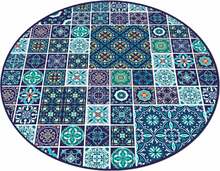Vannitoa vaip Foutastic Carres Bleus, 200 cm