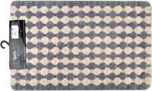 Libisemiskindel vannimatt Bathlab ZAC, 80 x 50 cm, hall/pruunikas