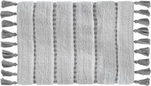 Vannitoa põrandamatt 5five Simply Smart Boho, 75 x 50 cm, hall/valge