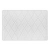 Vannitoa põrandamatt Foutastic Diamond, 581CAN1533, 50 x 80 cm, valge