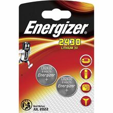 Patarei Energizer Lithium CR2430, 3V, 2 tk