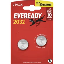 Patarei Eveready CR2032EP/2B, 3 V, 2 tk