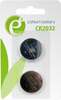Patareid Gembird EG-BA-CR2032-01, CR2032, 2 tk