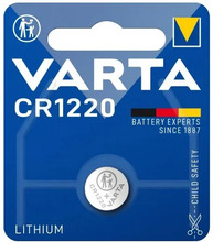 Patarei Varta CR1220, 3V, liitium, 1 tk