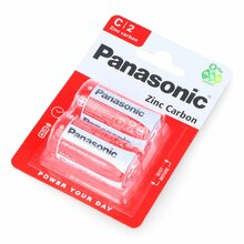 Patareid Panasonic R14RZ/2B (C), 1.5V, 2 tk