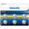 Liitium patarei Philips CR2032, 3V, 6 tk